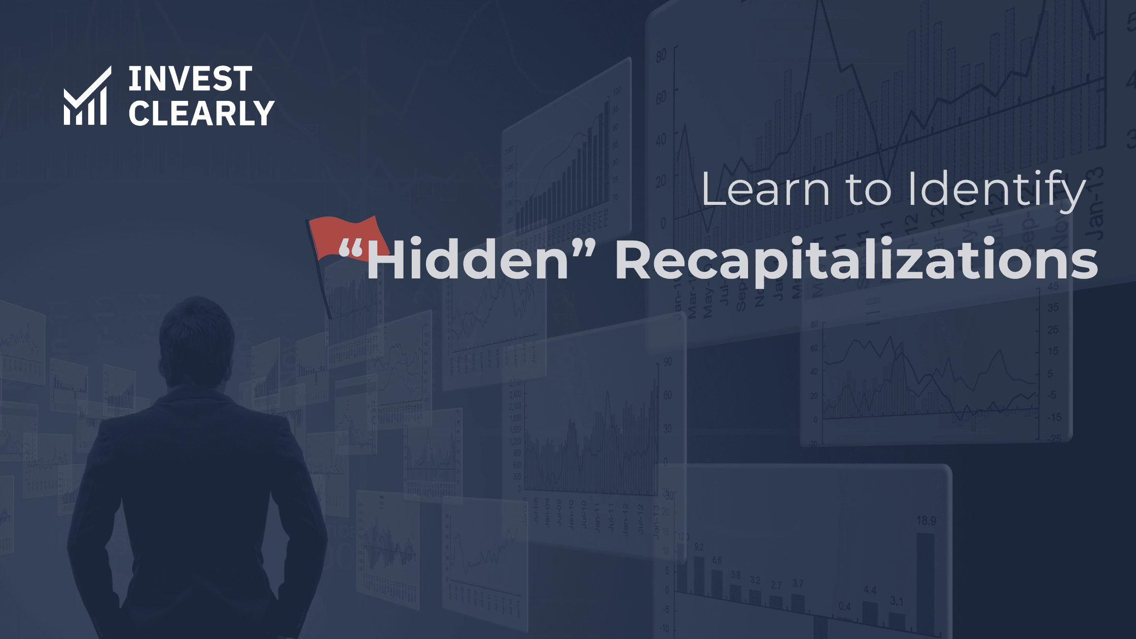 dark image with text that says" learn to identify "hidden" recapitalizations"